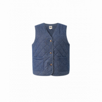 Chaquetas y Abrigos Chaleco FRNCH Baudelaire Navy Blue