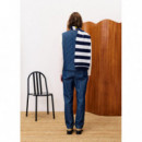 Chaquetas y Abrigos Chaleco FRNCH Baudelaire Navy Blue