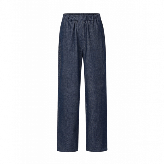 Pantalones Mujer Pantalón FRNCH Oxalis Navy Blue