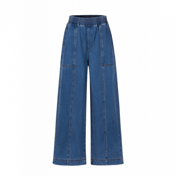 Pantalones Mujer Pantalón FRNCH Balsamine Bleu Jean