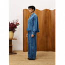 Pantalones Mujer Pantalón FRNCH Balsamine Bleu Jean