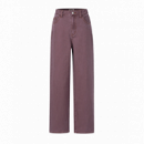 Pantalones Mujer Pantalón FRNCH Pepper Purple
