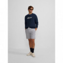 Jerséis y Sudaderas Sudadera SILBON Flock Azul Marino