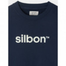 Jerséis y Sudaderas Sudadera SILBON Flock Azul Marino