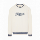 Jerséis y Sudaderas Sudadera SILBON Retro Lettering Crema