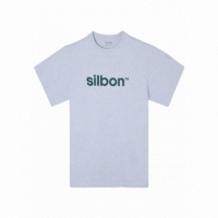 Camisetas Hombre Camiseta SILBON Flock Gris