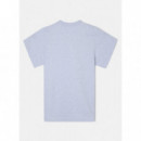 Camisetas Hombre Camiseta SILBON Flock Gris