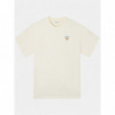 Camisetas Hombre Camiseta SILBON Perfect Set Crema