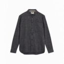 Camisas Camisa ANERKJENDT Akkonrad Brushed Shirt Caviar