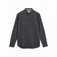 Camisas Camisa ANERKJENDT Akkonrad Brushed Shirt Caviar