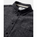 Camisas Camisa ANERKJENDT Akkonrad Brushed Shirt Caviar
