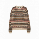 Jerséis y Sudaderas Jersey ANERKJENDT Aksune Brushed Inka Golden Brown