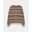 Jerséis y Sudaderas Jersey ANERKJENDT Aksune Brushed Inka Golden Brown