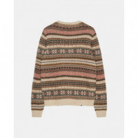 Jerséis y Sudaderas Jersey ANERKJENDT Aksune Brushed Inka Golden Brown