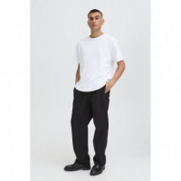 Pantalones !SOLID Alann Pleat True Black