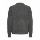 B-YOUNG Jerséis y Sudaderas Jersey B.young Magge Dark Grey Melange