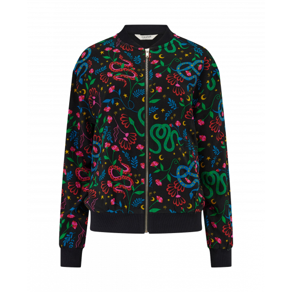 SUGARHILL BRIGHTON Chaquetas Mujer Chaqueta Sugarhill Bobbi Black, Snake Floral