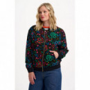 SUGARHILL BRIGHTON Chaquetas Mujer Chaqueta Sugarhill Bobbi Black, Snake Floral