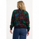 SUGARHILL BRIGHTON Chaquetas Mujer Chaqueta Sugarhill Bobbi Black, Snake Floral