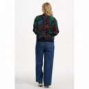 SUGARHILL BRIGHTON Chaquetas Mujer Chaqueta Sugarhill Bobbi Black, Snake Floral