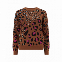 SUGARHILL BRIGHTON Jerséis y Sudaderas Jersey Sugarhill Andi Tan, Rainbow Leopard