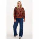 SUGARHILL BRIGHTON Jerséis y Sudaderas Jersey Sugarhill Andi Tan, Rainbow Leopard