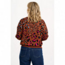 SUGARHILL BRIGHTON Jerséis y Sudaderas Jersey Sugarhill Andi Tan, Rainbow Leopard