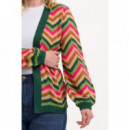 SUGARHILL BRIGHTON Jerséis y Sudaderas Cárdigan Sugarhill Bella Multi, Autumn Chevron