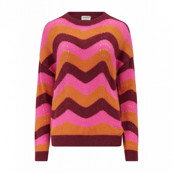 SUGARHILL BRIGHTON Jerséis y Sudaderas Jersey Sugarhill Evaline Multi, Berry Waves