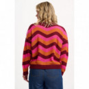SUGARHILL BRIGHTON Jerséis y Sudaderas Jersey Sugarhill Evaline Multi, Berry Waves