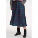 SUGARHILL BRIGHTON Falda Sugarhill Krista Green, Layered Spot