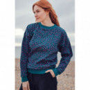 SUGARHILL BRIGHTON Jerséis y Sudaderas Sudadera Sugarhill Eadie Green, Layered Spot