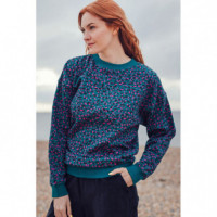 SUGARHILL BRIGHTON Jerséis y Sudaderas Sudadera Sugarhill Eadie Green, Layered Spot