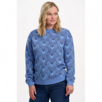 SUGARHILL BRIGHTON Jerséis y Sudaderas Sudadera Sugarhill Noah Blue, Heart Explosion