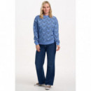 SUGARHILL BRIGHTON Jerséis y Sudaderas Sudadera Sugarhill Noah Blue, Heart Explosion