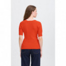 Jerséis y Sudaderas Jersey ICHI Danas Fiery Red