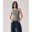 Camisas y Tops Top Levi's® Essential Racer Smoked Pearl Rib  LEVI'S