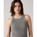 Camisas y Tops Top Levi's® Essential Racer Smoked Pearl Rib  LEVI'S