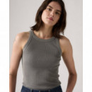 Camisas y Tops Top Levi's® Essential Racer Smoked Pearl Rib  LEVI'S