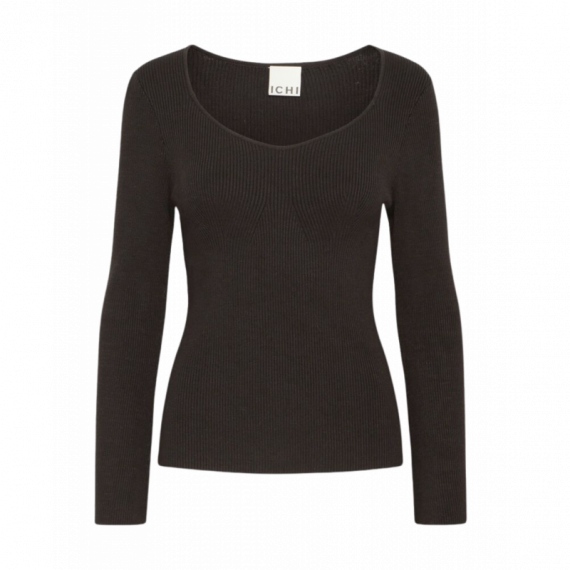 Jerséis y Sudaderas Jersey ICHI Danas Longsleeve Black