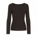 Jerséis y Sudaderas Jersey ICHI Danas Longsleeve Black