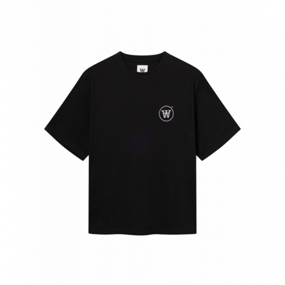 Camisetas Hombre Camiseta Double a By WOOD WOOD Liam Black
