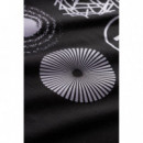 Camisetas Hombre Camiseta Double a By WOOD WOOD Liam Black