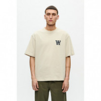 Camisetas Hombre Camiseta Double a By WOOD WOOD Liam Aachest Moonstruck