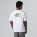 Camisetas Hombre Camiseta THE NORTH FACE Bubble Logo White