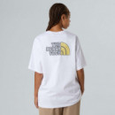 Camisetas Hombre Camiseta THE NORTH FACE Bubble Logo White