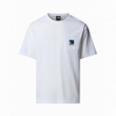 Camisetas Hombre Camiseta THE NORTH FACE Mountain Logo White