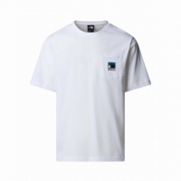 Camisetas Hombre Camiseta THE NORTH FACE Mountain Logo White