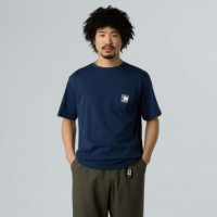 Camisetas Hombre Camiseta THE NORTH FACE Mountain Logo Summit Navy