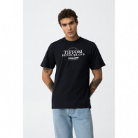 Camisetas Hombre Camiseta TIFFOSI Ace Azul Marino